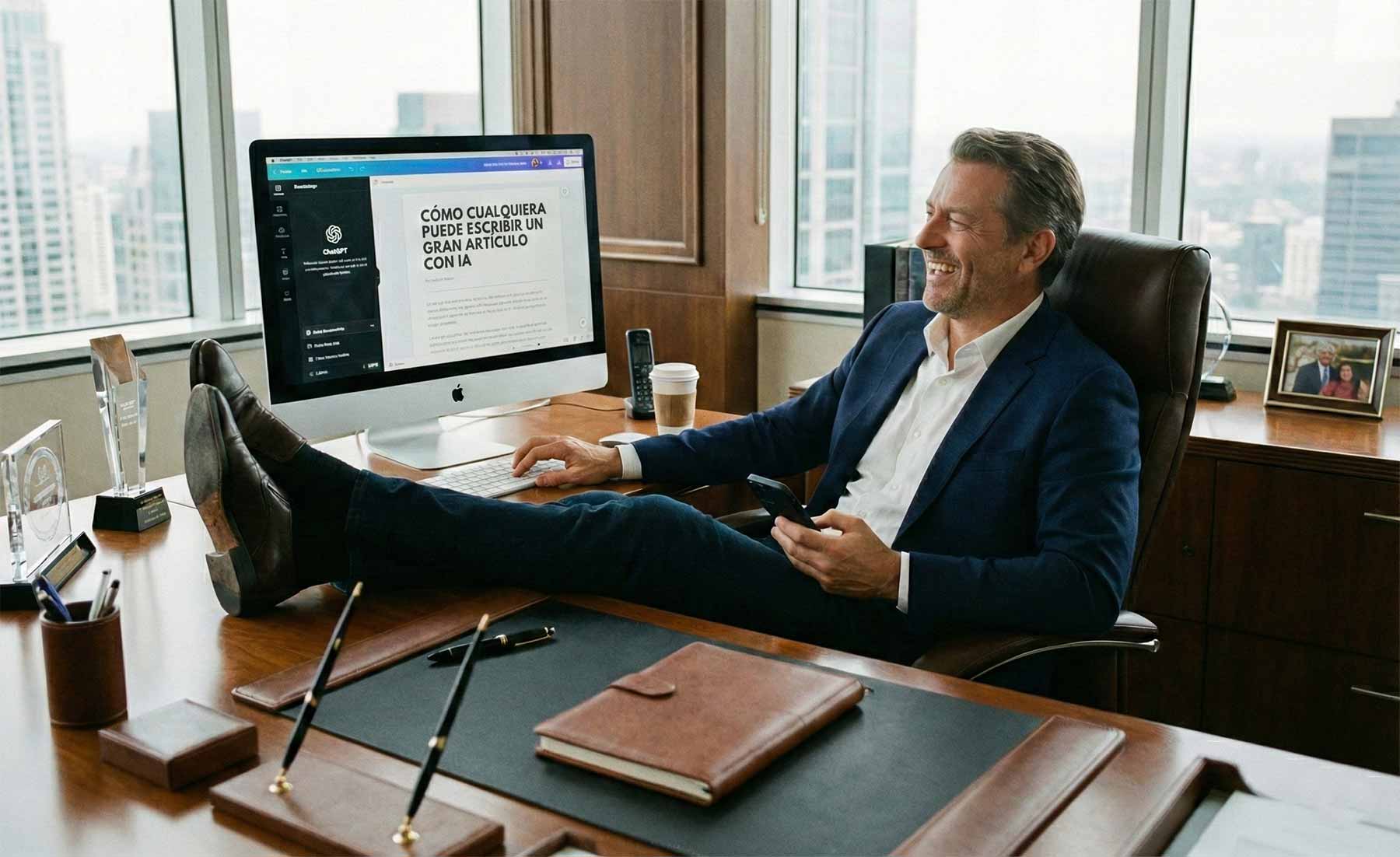 Escribir artículos con IA